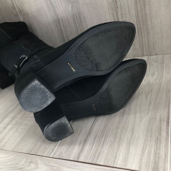 Angelina by de Blossom OTK Boots Women's Tiffany 8 Black Zip Over The Knee - Picture 9 of 10